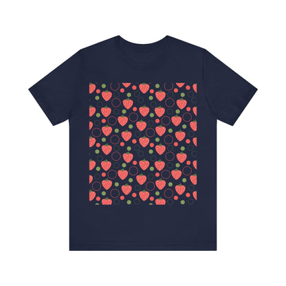 Red Strawberry Bubbles T - Shirt - T - Shirt - Kristine Celestine