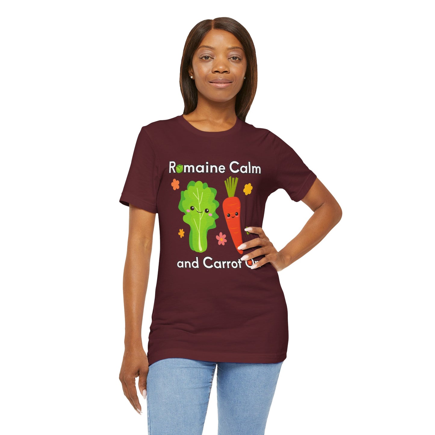 Romaine Calm and Carrot On T-Shirt