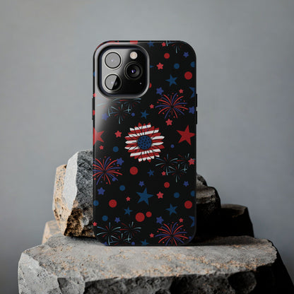 Starry Night America Tough Phone Case for iPhone and Samsung Galaxy