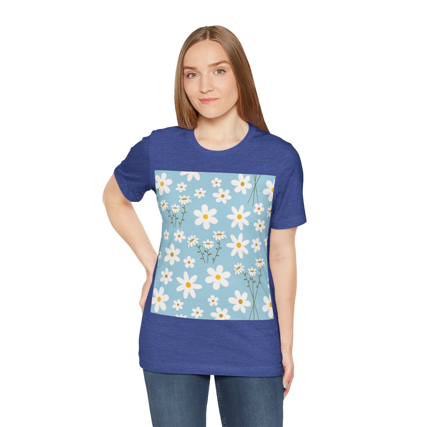 Sky Blue Daisy T - Shirt - T - Shirt - Kristine Celestine