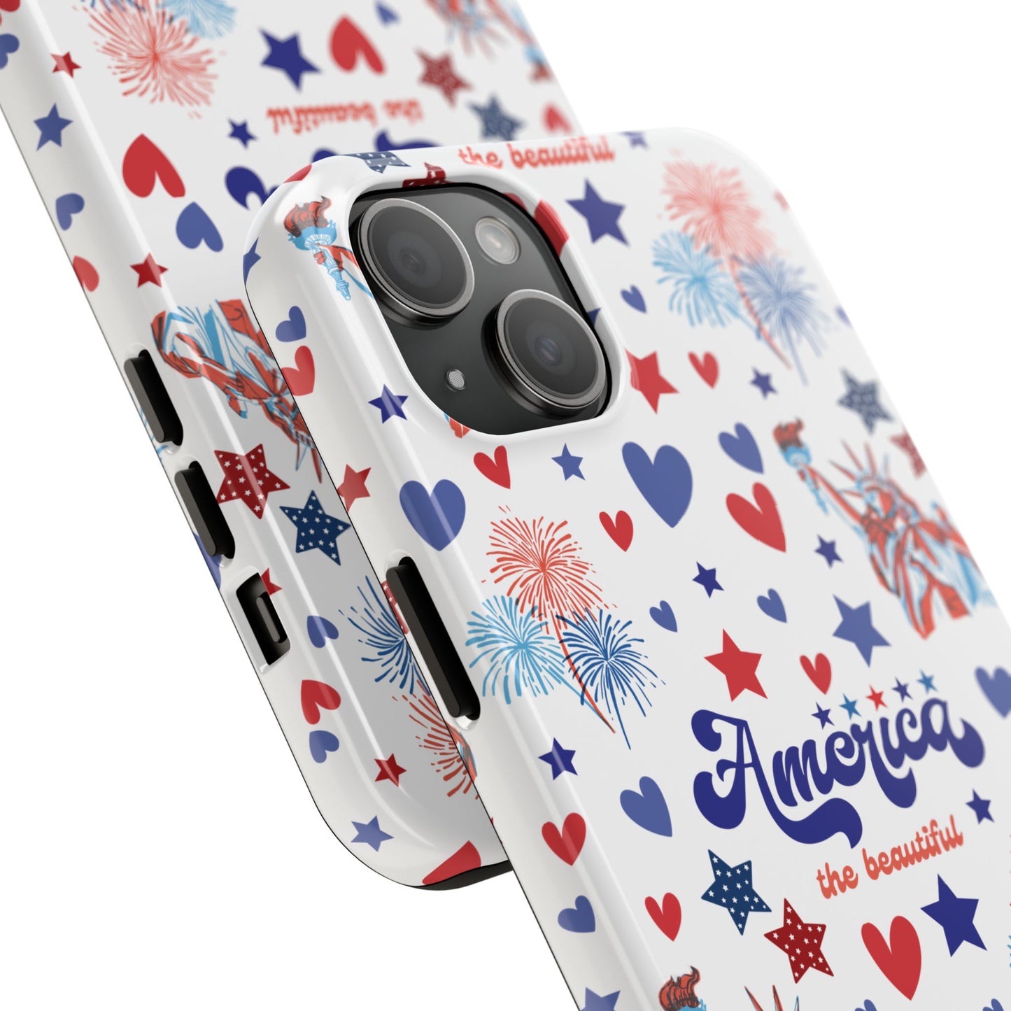 America the Beautiful Tough Phone Case for iPhone and Samsung Galaxy