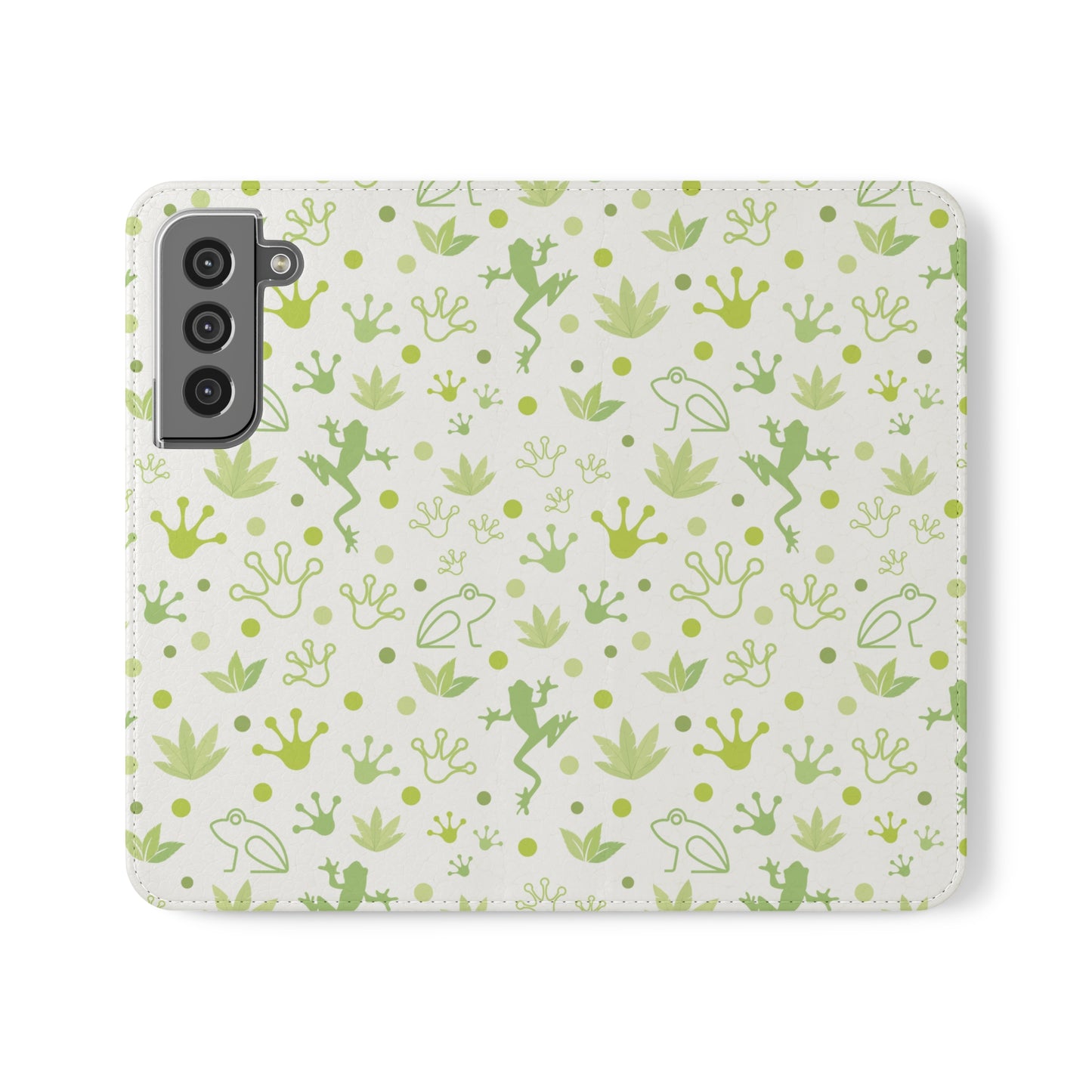 Froggy Flip Phone Case Cover with Pockets - Phone Case - Kristine Celestine