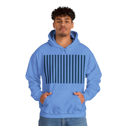 Navy Blue Stripes Hoodie - Hoodie - Kristine Celestine