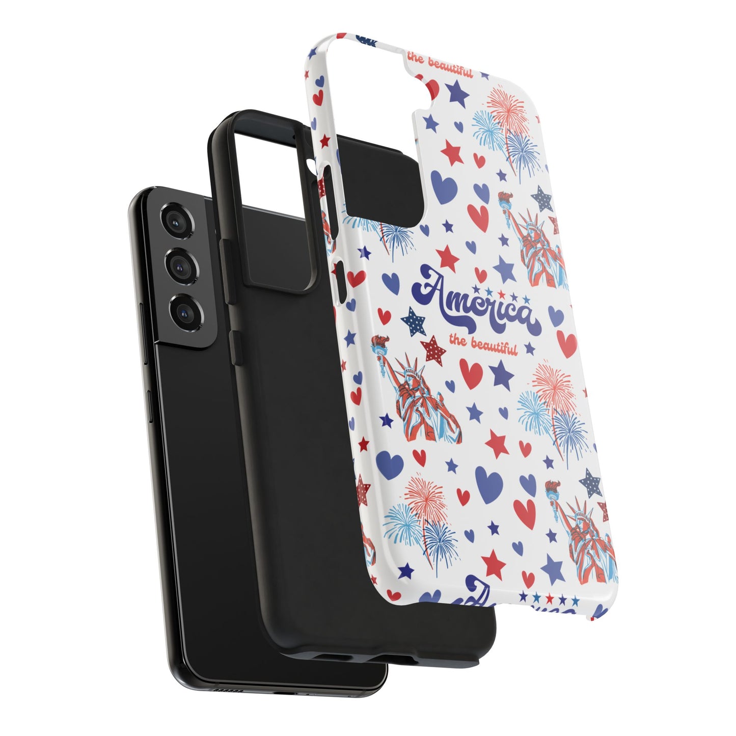 America the Beautiful Tough Phone Case for iPhone and Samsung Galaxy