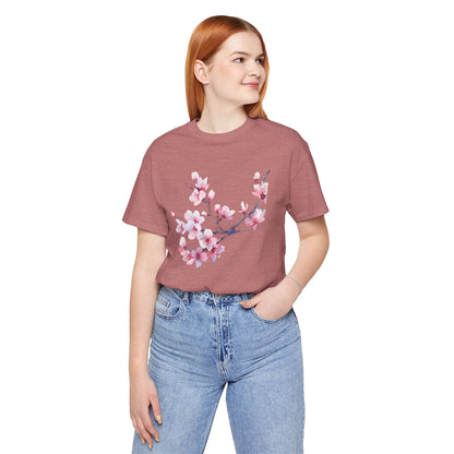 Japanese Cherry Blossom T - Shirt (vL) - T - Shirt - Kristine Celestine