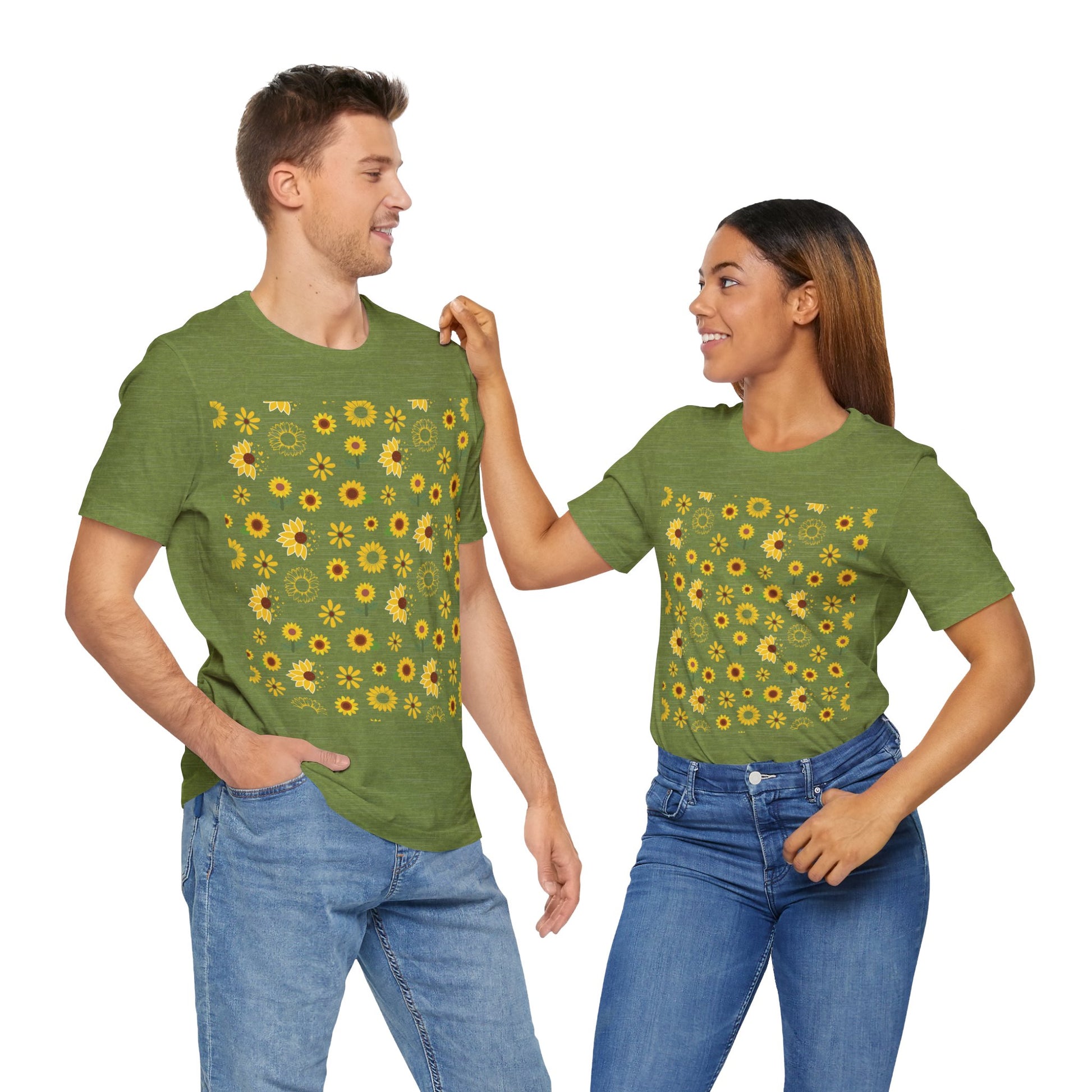 Sunflower Burst T - Shirt - T - Shirt - Kristine Celestine