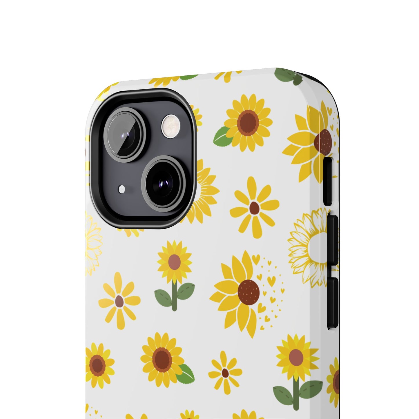 Sunflower Burst Tough Phone Case for iPhone and Samsung Galaxy