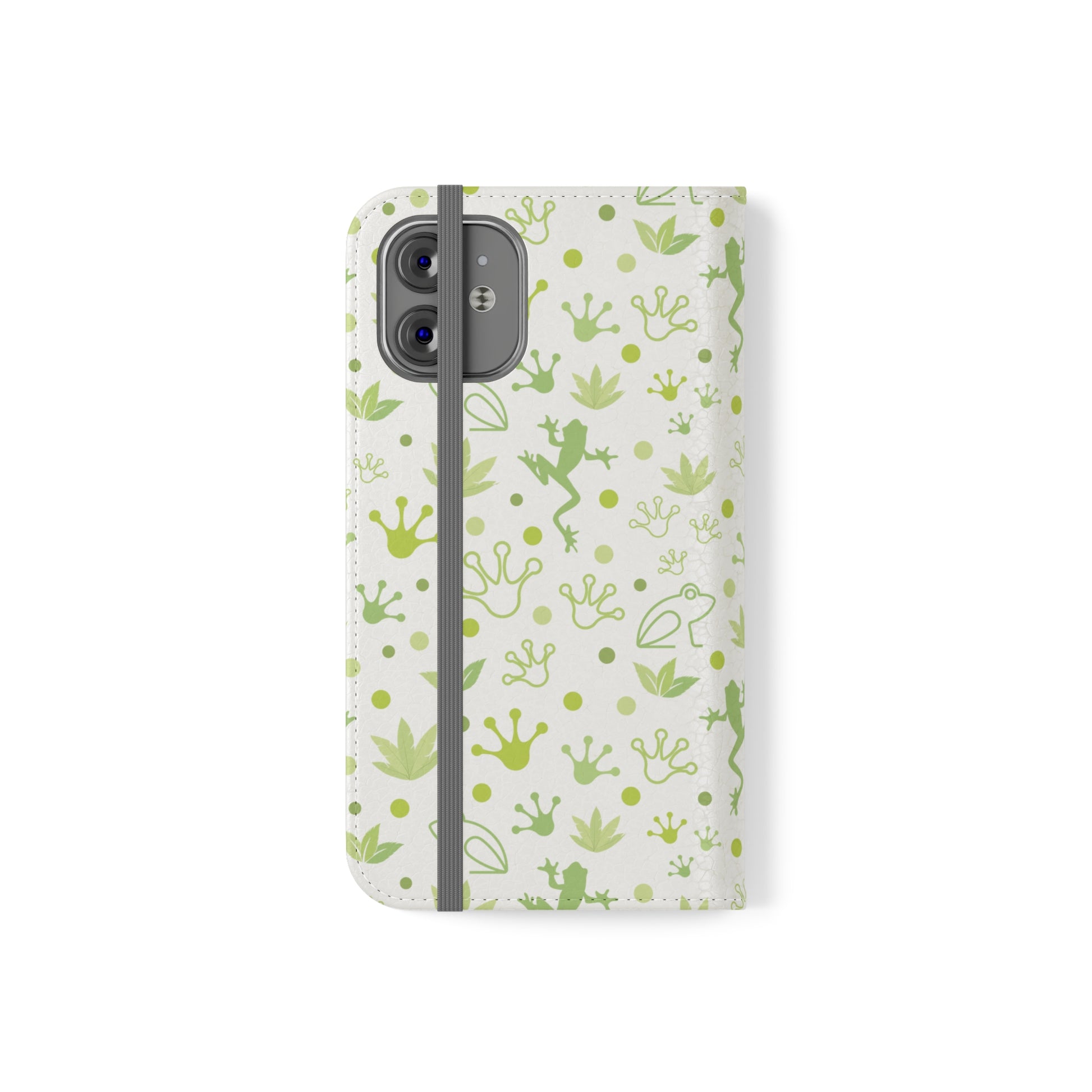 Froggy Flip Phone Case Cover with Pockets - Phone Case - Kristine Celestine