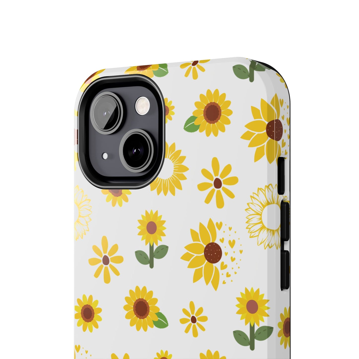 Sunflower Burst Tough Phone Case for iPhone and Samsung Galaxy