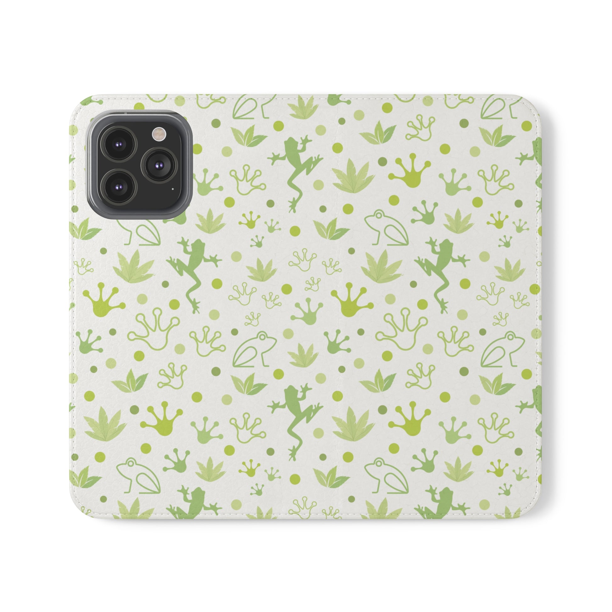 Froggy Flip Phone Case Cover with Pockets - Phone Case - Kristine Celestine