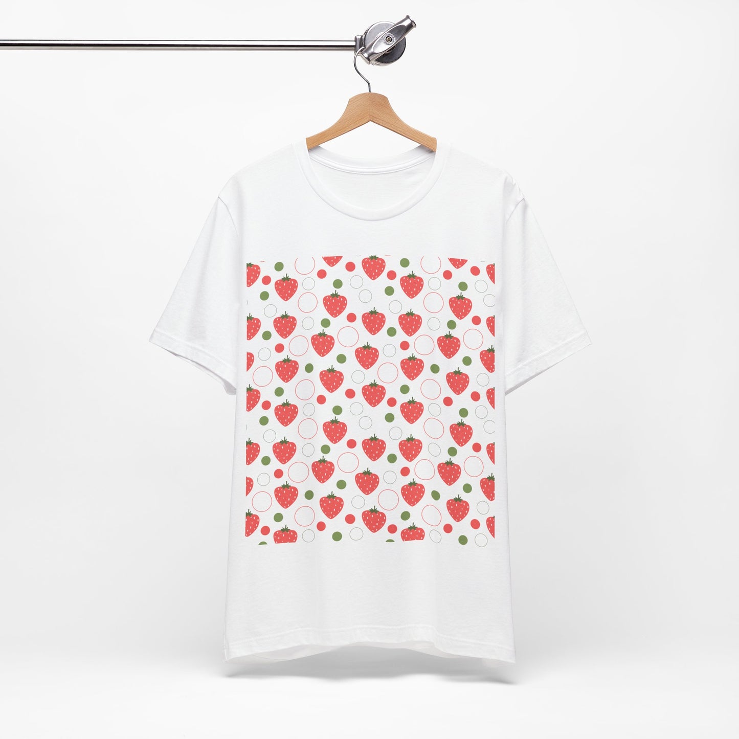 Red Strawberry Bubbles T - Shirt - T - Shirt - Kristine Celestine