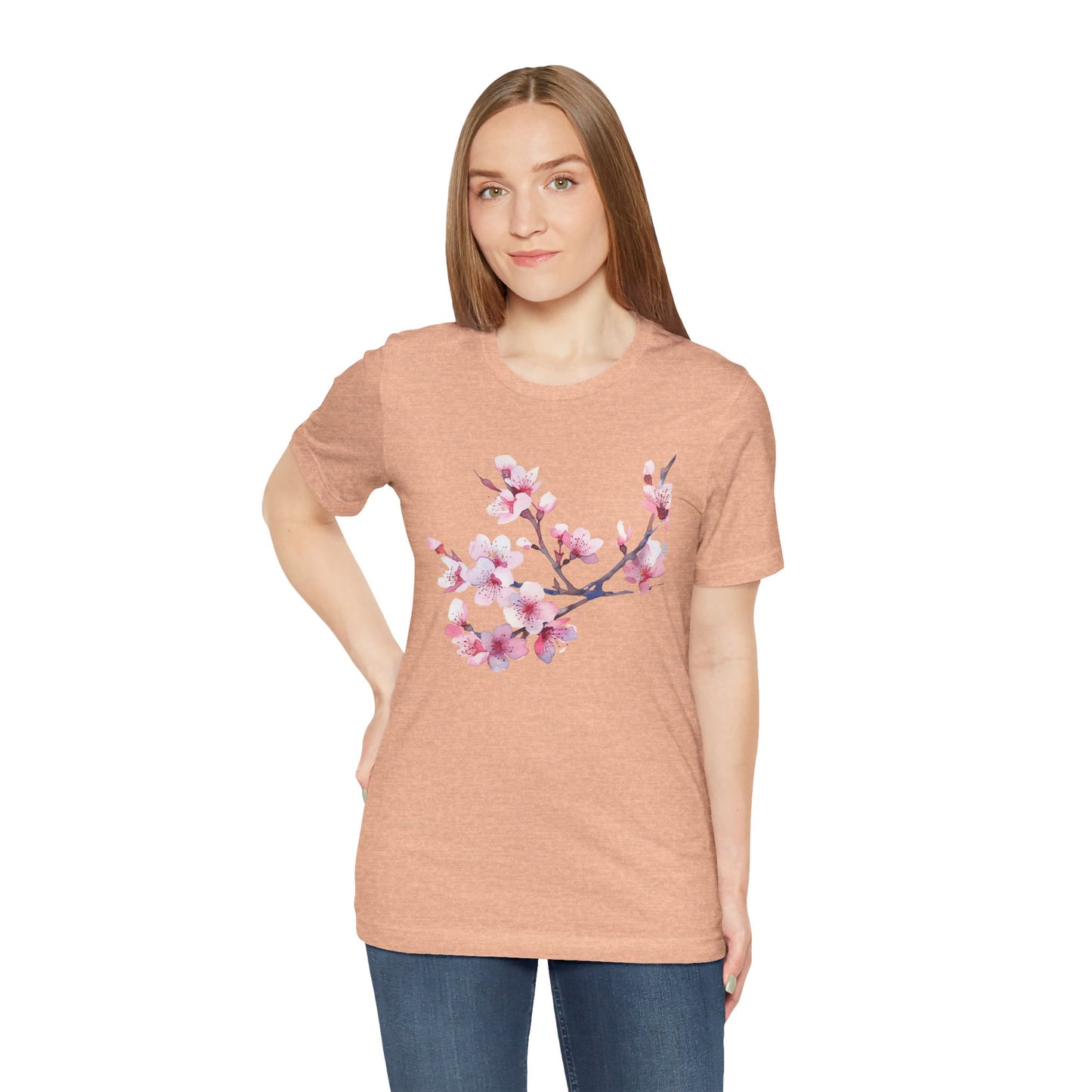 Japanese Cherry Blossom T - Shirt (vL) - T - Shirt - Kristine Celestine