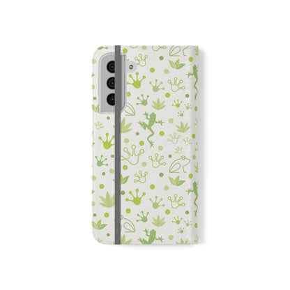 Froggy Flip Phone Case Cover with Pockets - Phone Case - Kristine Celestine