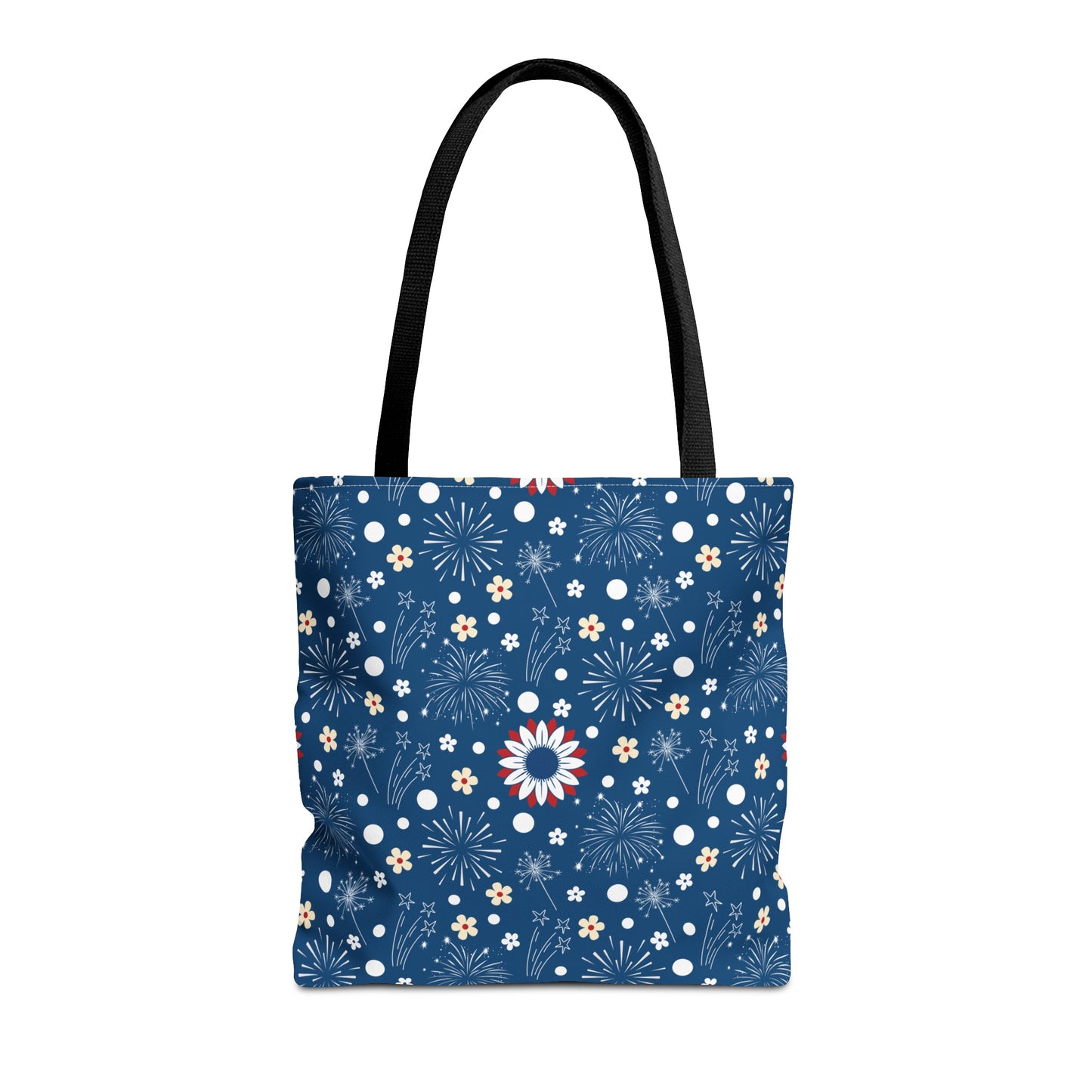 USA Daisy Fireworks Tote Bag - Bags - Kristine Celestine