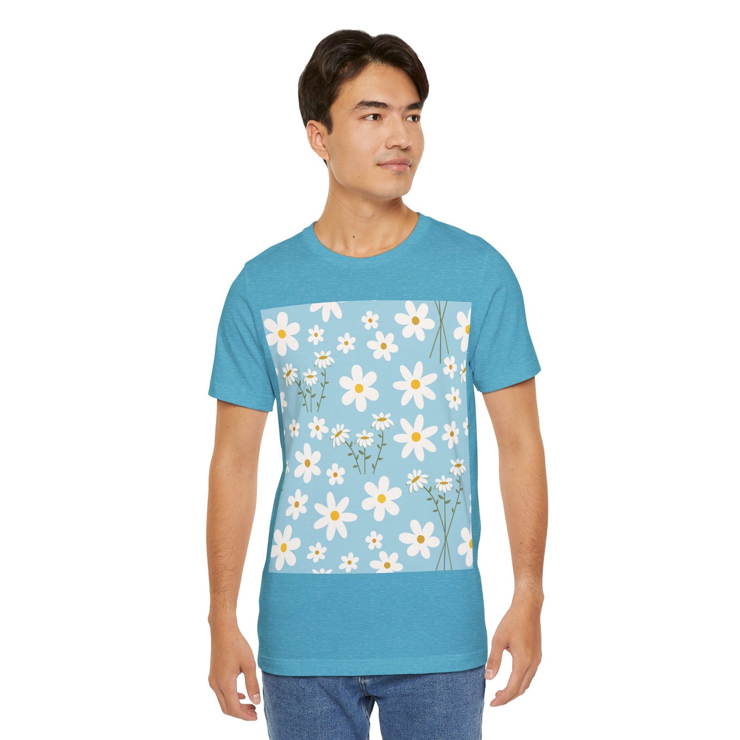 Sky Blue Daisy T - Shirt - T - Shirt - Kristine Celestine