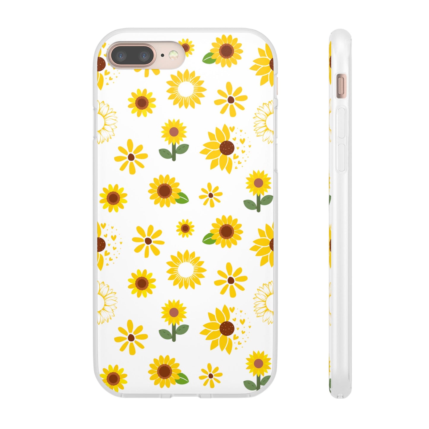 Sunflower Burst Flexible Phone Case iPhone Case Samsung Galaxy