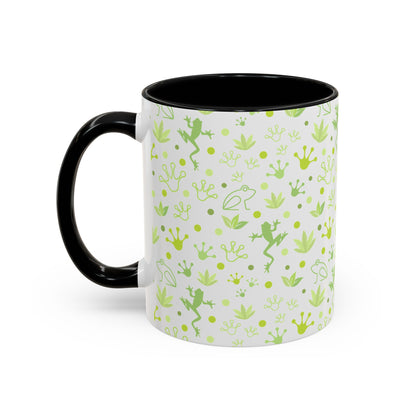 Froggy Black Accent Mug - Mug - Kristine Celestine