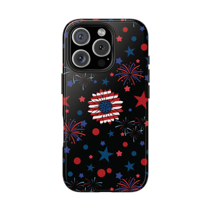 Starry Night America Tough Phone Case for iPhone and Samsung Galaxy