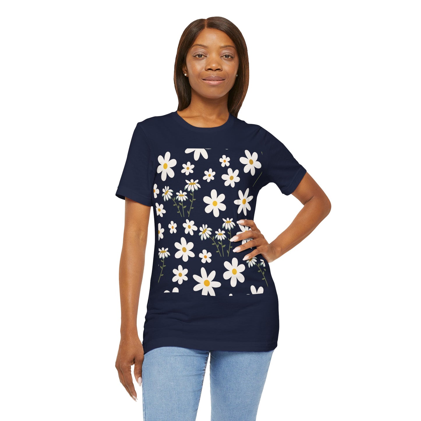 Daisy Meadow Flower Shirt - T - Shirt - Printify - Kristine Celestine