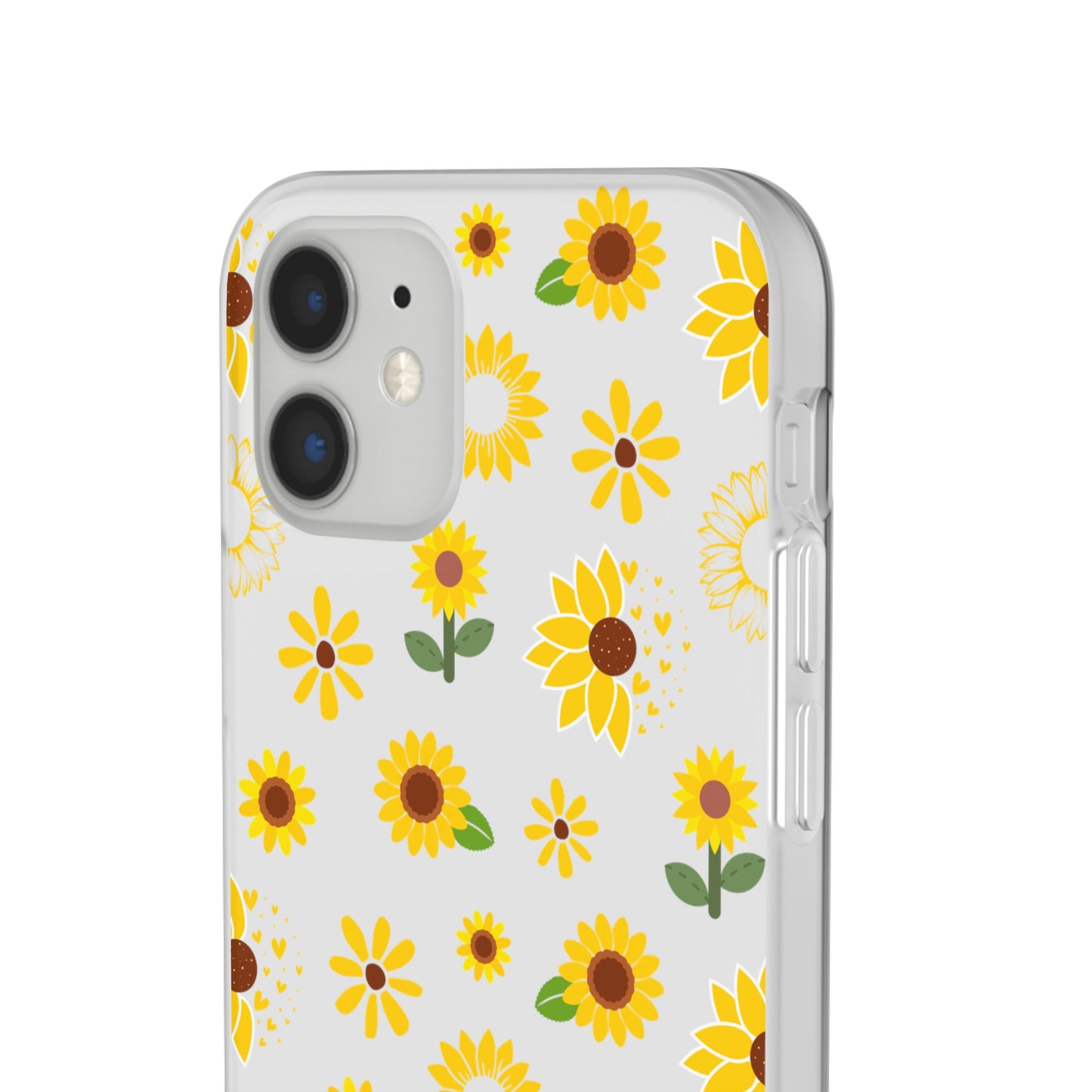 Sunflower Burst Flexible Phone Case iPhone Case Samsung Galaxy