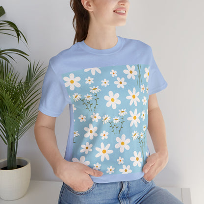 Sky Blue Daisy T - Shirt - T - Shirt - Kristine Celestine