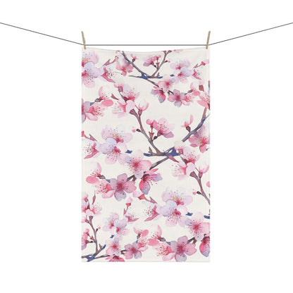 Lovely Cherry Blossom Kitchen Towel (vL) - Kitchen Towel - Kristine Celestine