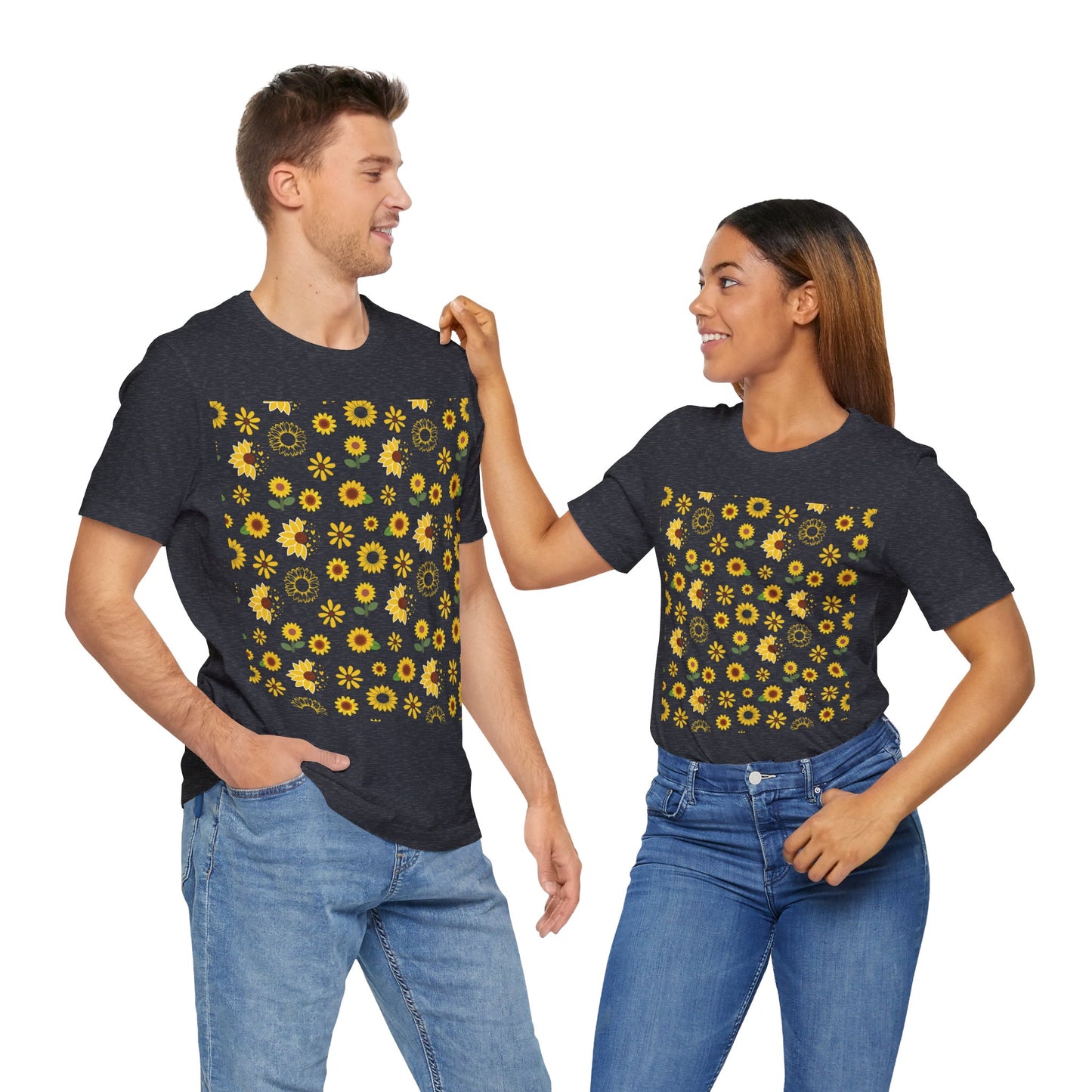 Sunflower Burst Unisex Shirt - T - Shirt - Printify - Kristine Celestine