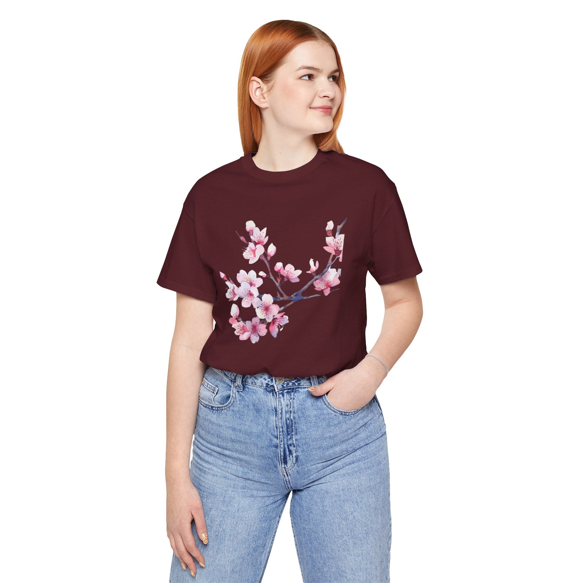 Japanese Cherry Blossom T - Shirt (vL) - T - Shirt - Kristine Celestine