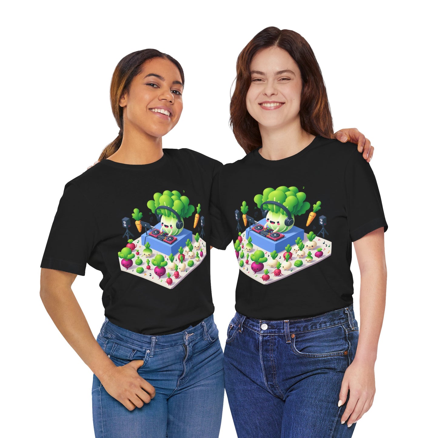 Veggie Party DJ Lettuce Turning Up the Beet T-Shirt