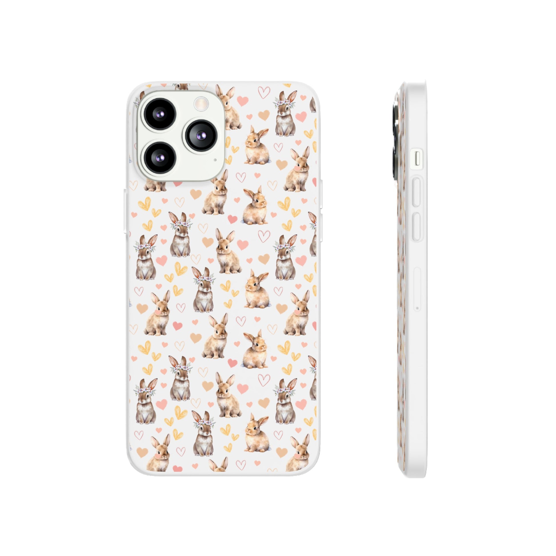 Bunny Love Flexible Phone Case iPhone Case Samsung Galaxy - Phone Case - Kristine Celestine