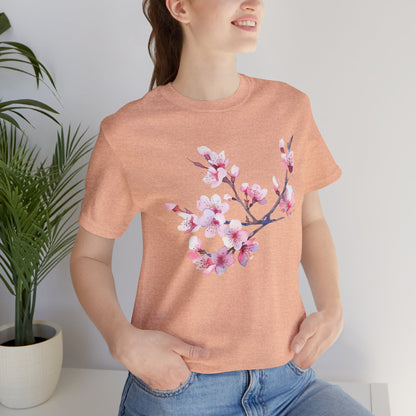 Japanese Cherry Blossom T - Shirt (vL) - T - Shirt - Kristine Celestine