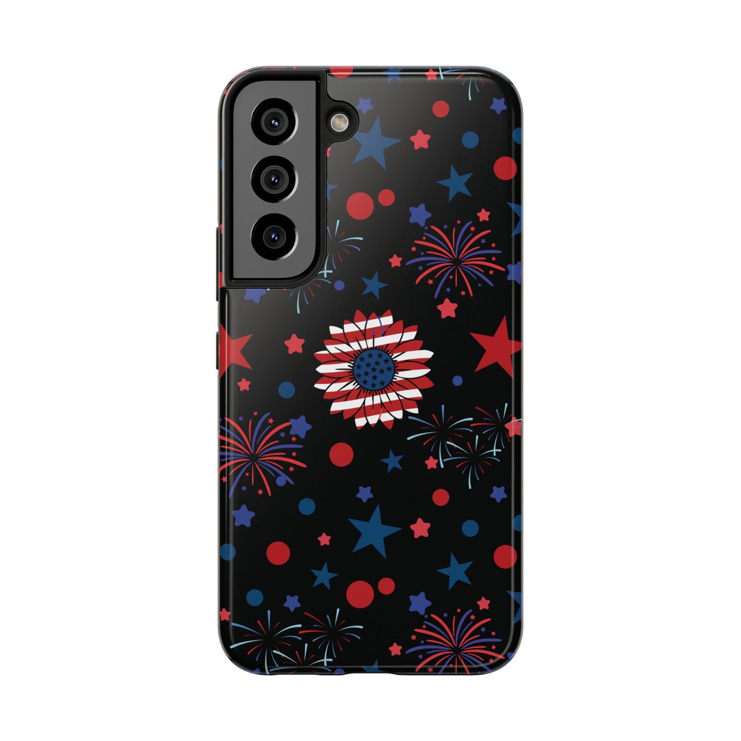 Starry Night America Tough Phone Case for iPhone and Samsung Galaxy