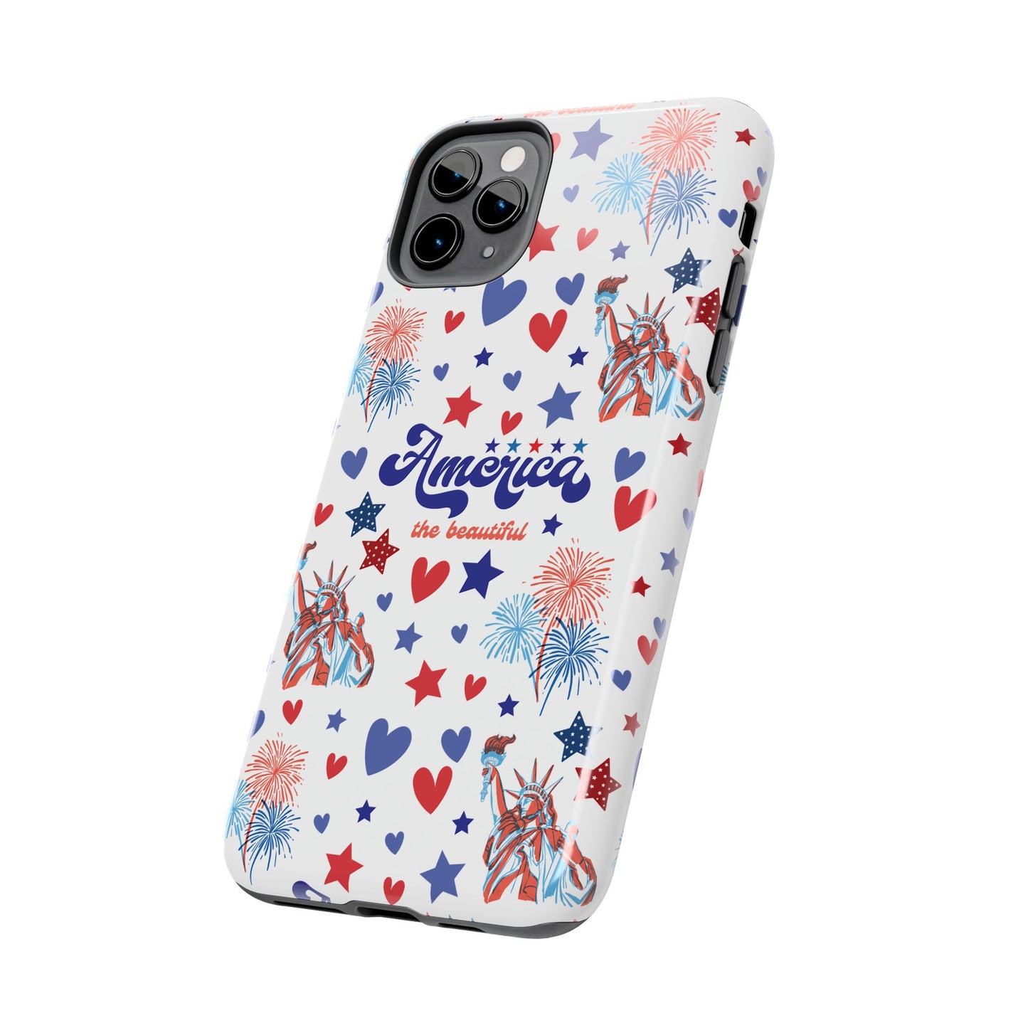 America the Beautiful Tough Phone Case for iPhone and Samsung Galaxy