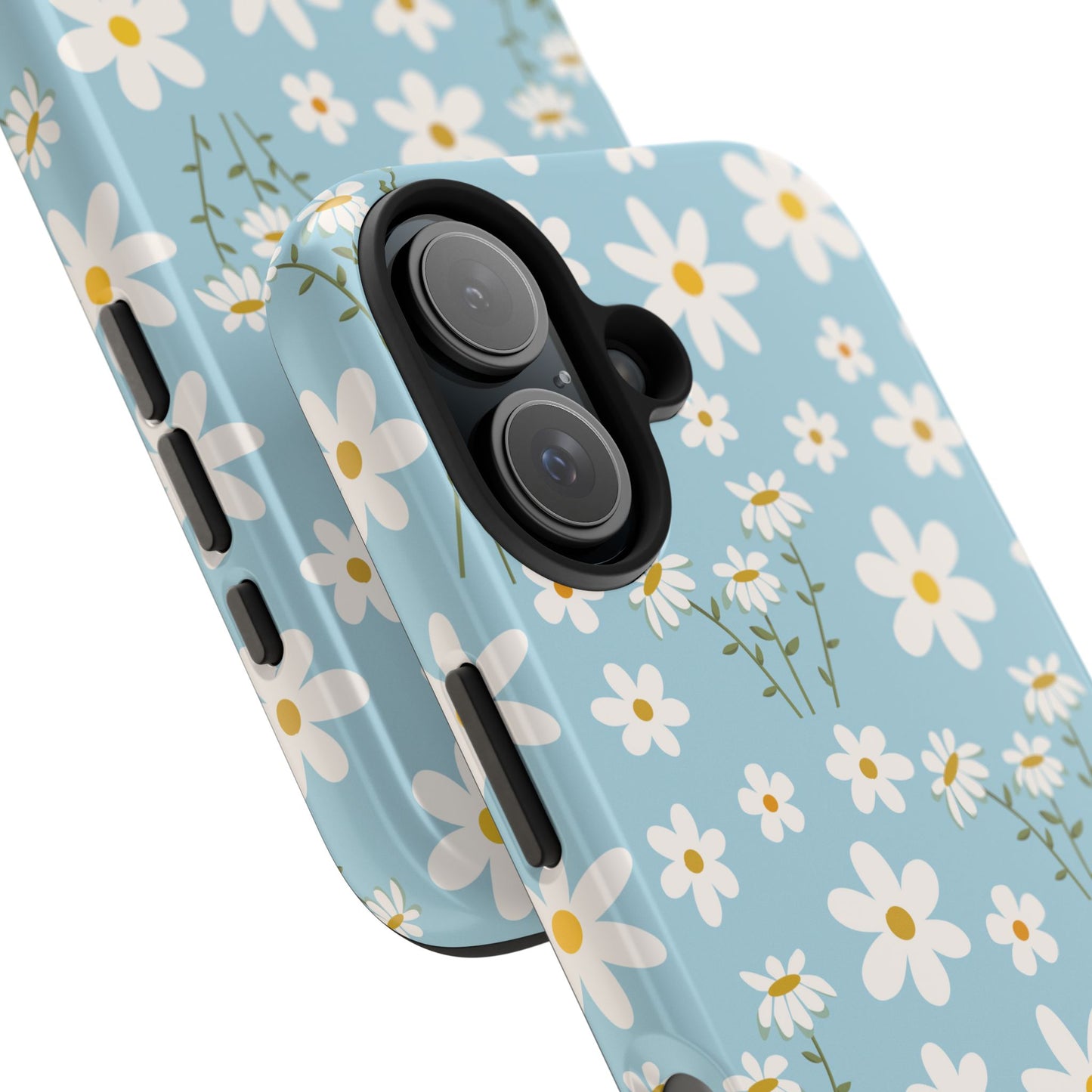 Sky Blue Daisy Tough Phone Case for iPhone and Samsung Galaxy