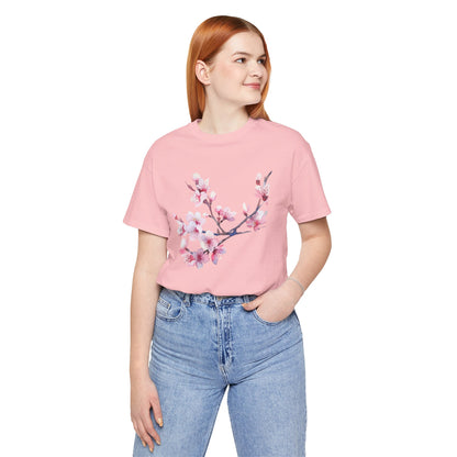 Japanese Cherry Blossom T - Shirt (vL) - T - Shirt - Kristine Celestine