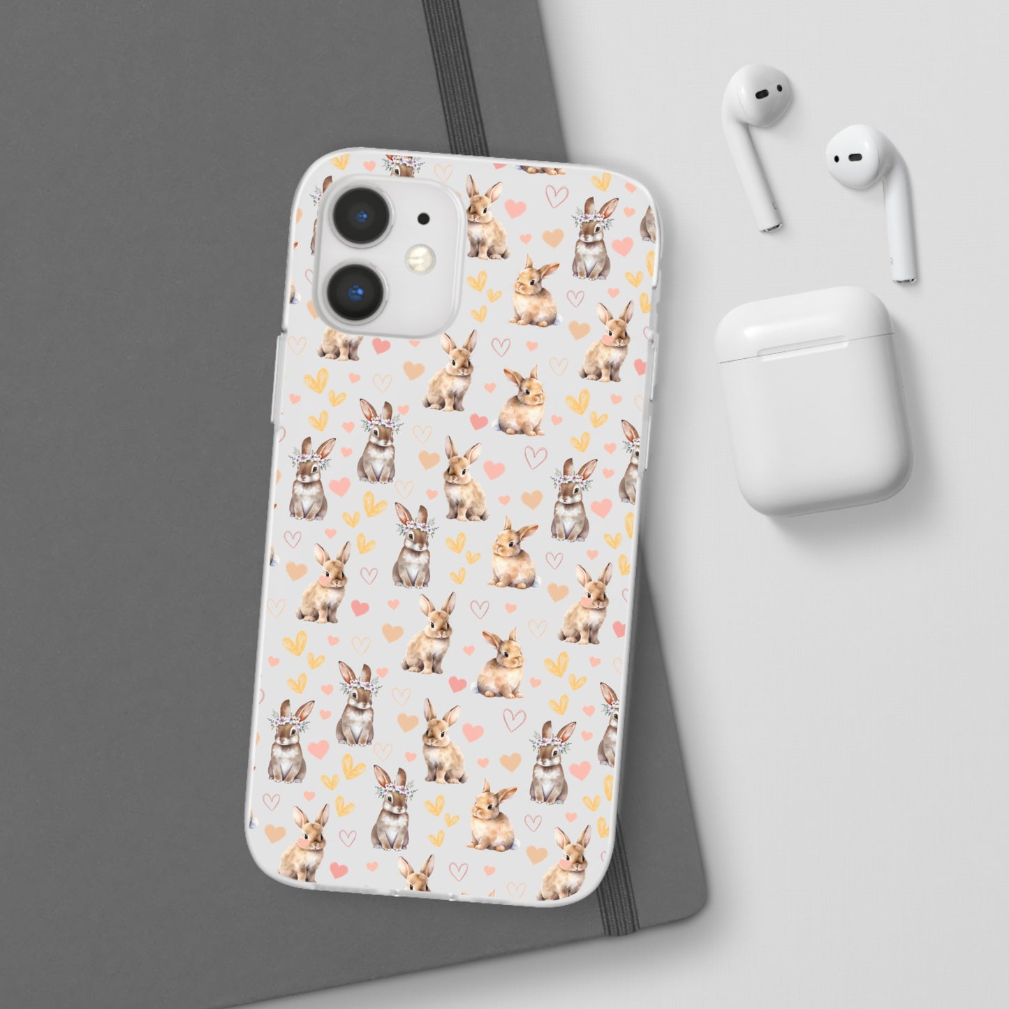 Bunny Love Flexible Phone Case iPhone Case Samsung Galaxy - Phone Case - Kristine Celestine