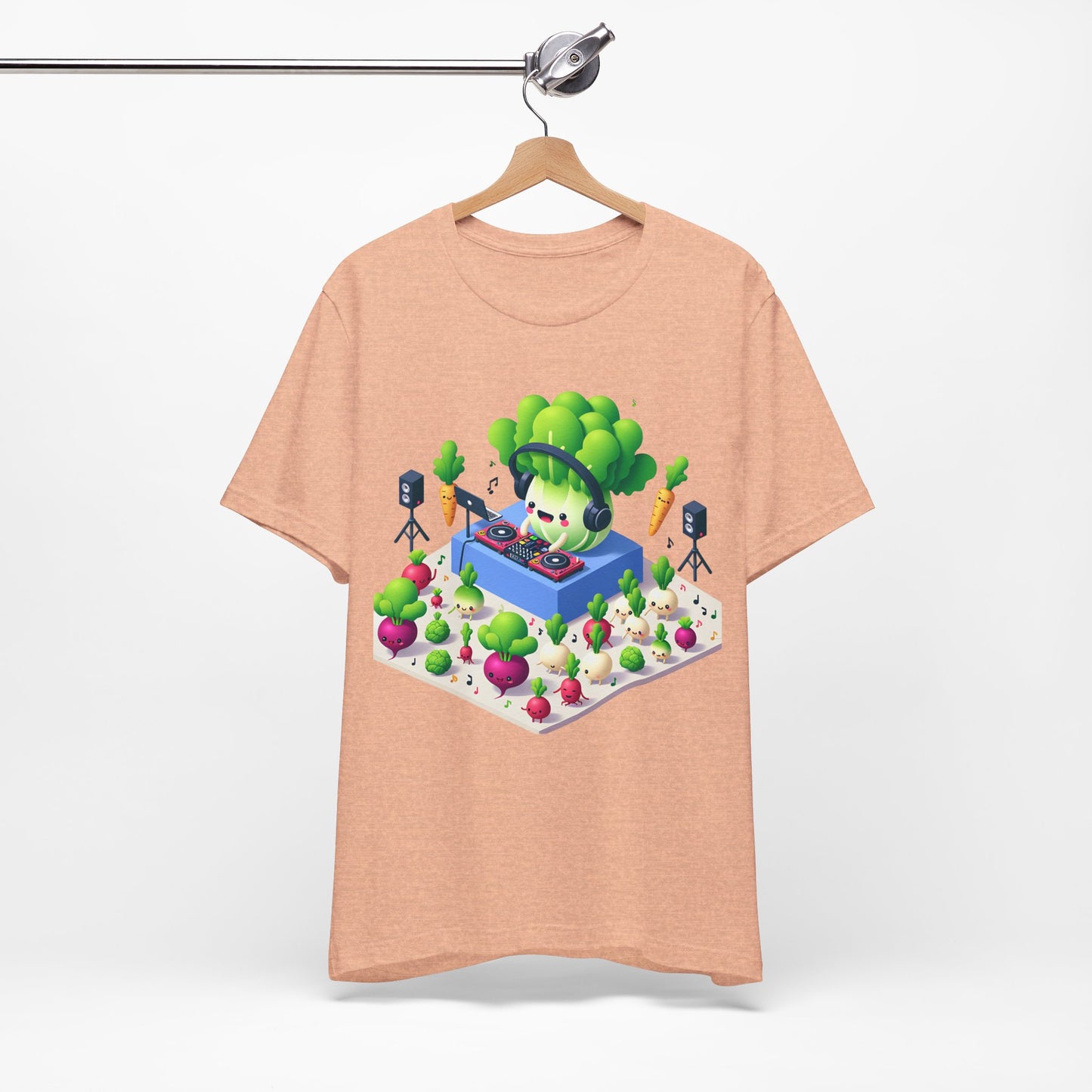 Veggie Party DJ Lettuce Turning Up the Beet T-Shirt