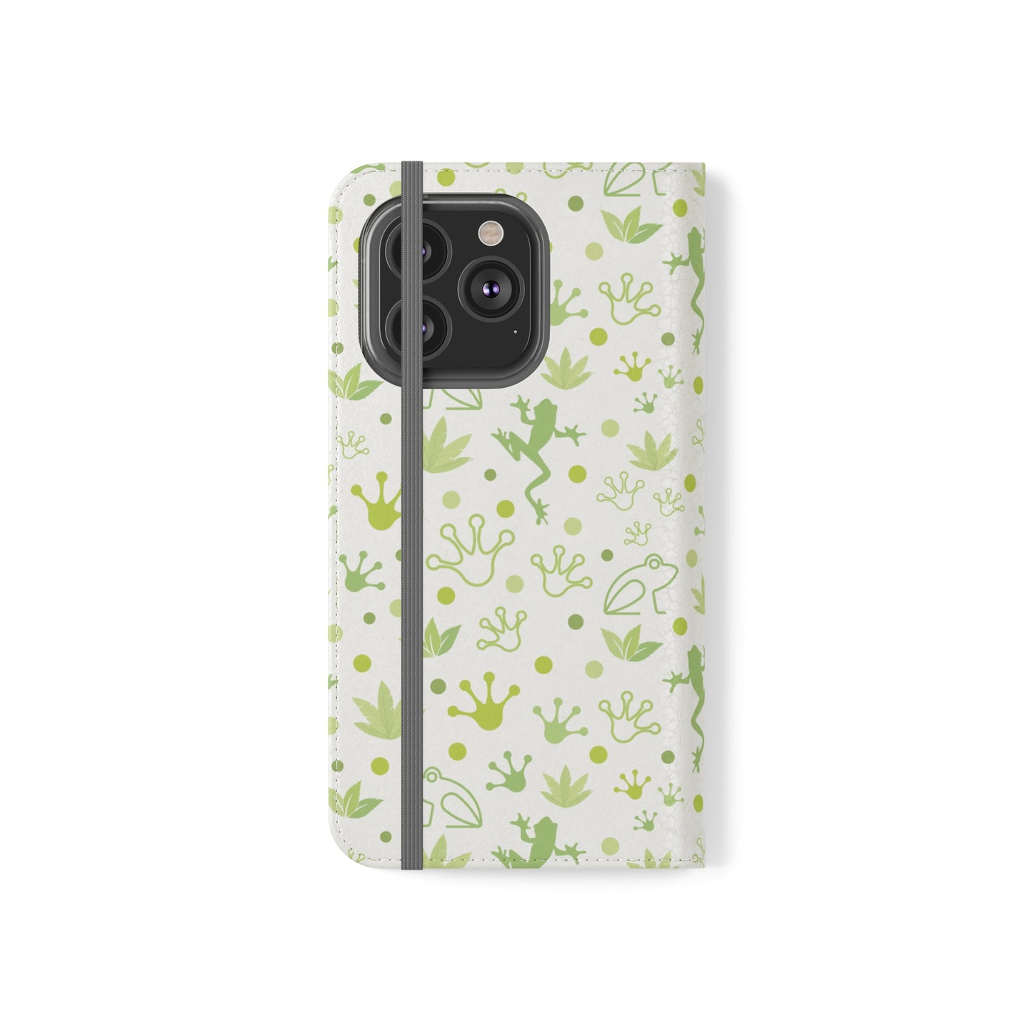 Froggy Flip Phone Case Cover with Pockets - Phone Case - Kristine Celestine