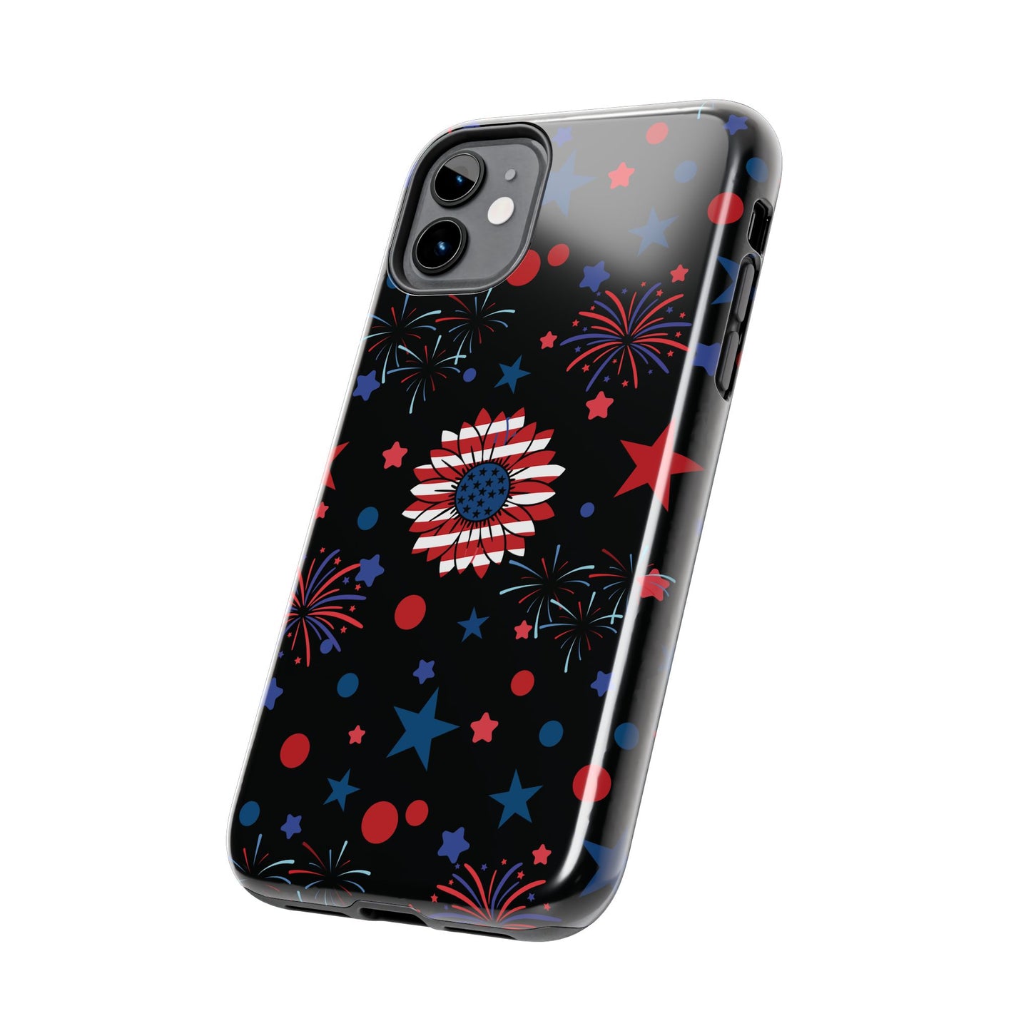 Starry Night America Tough Phone Case for iPhone and Samsung Galaxy