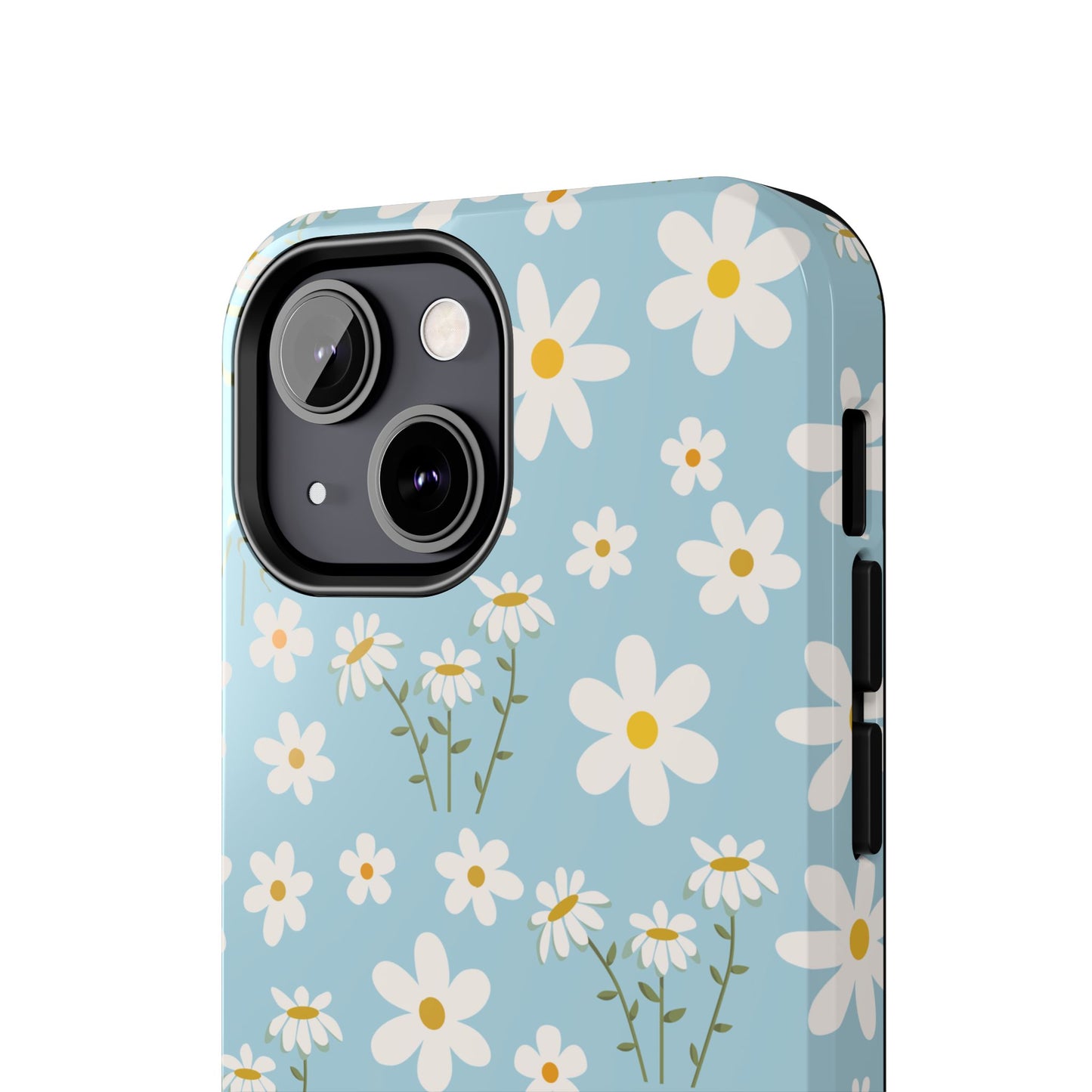 Sky Blue Daisy Tough Phone Case for iPhone and Samsung Galaxy