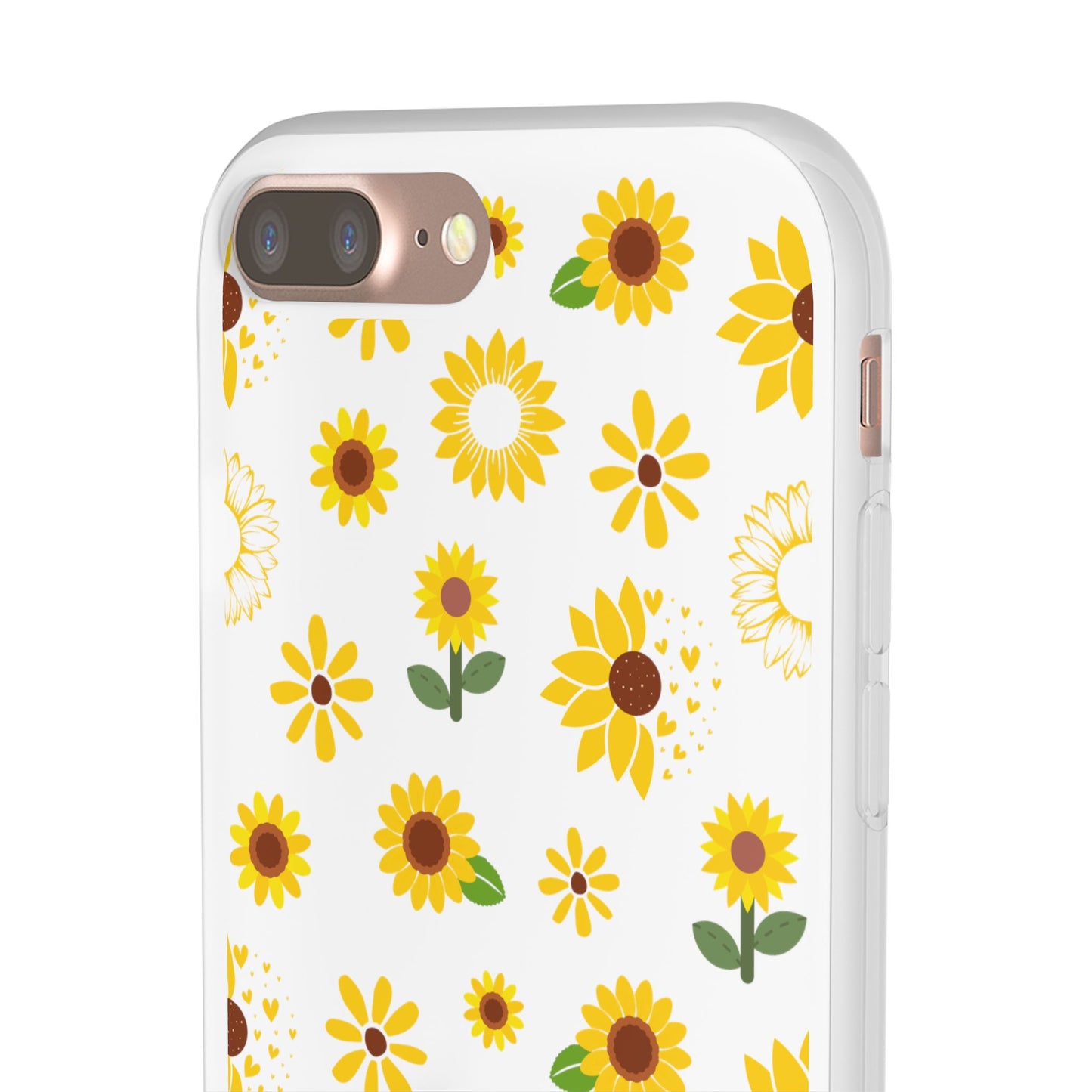 Sunflower Burst Flexible Phone Case iPhone Case Samsung Galaxy