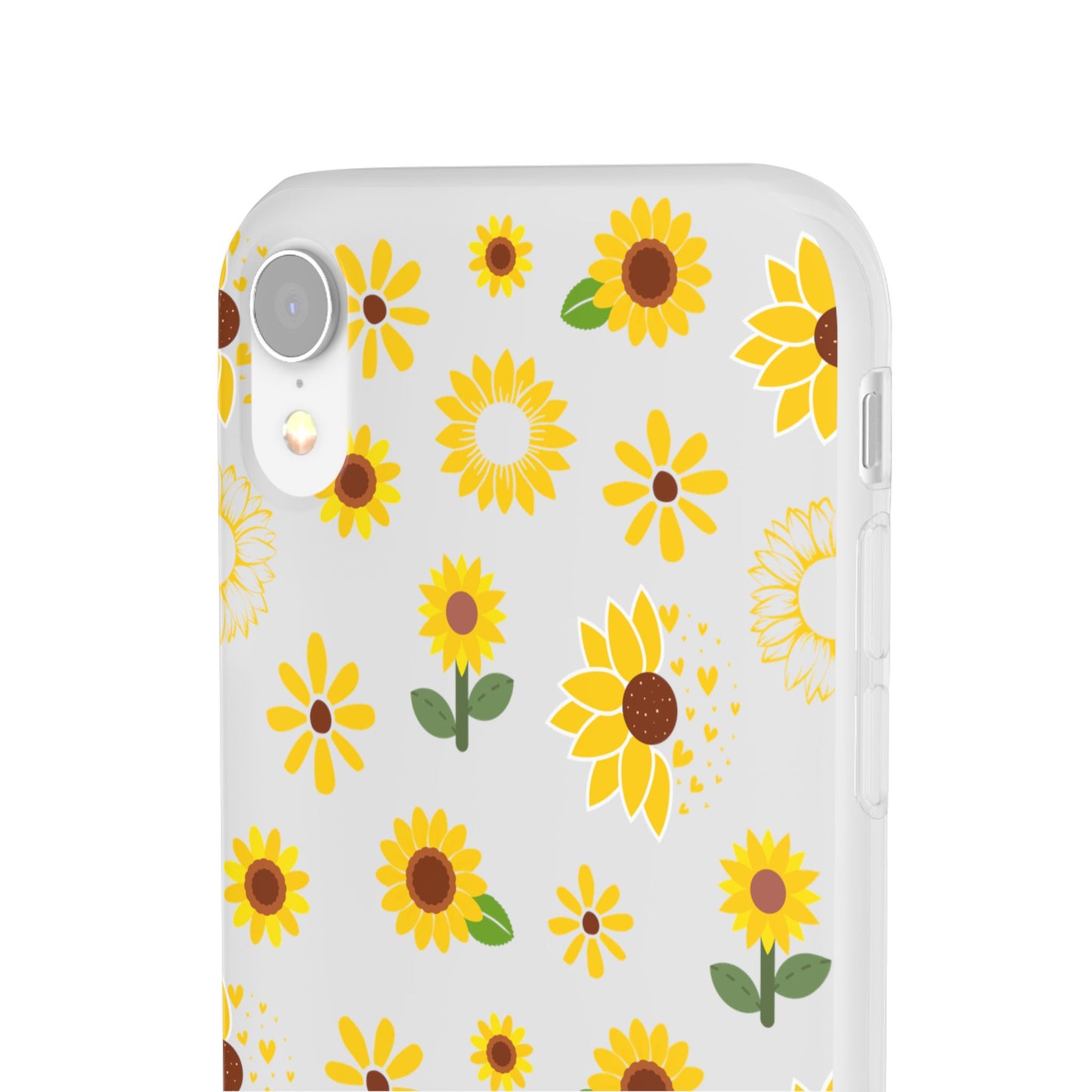 Sunflower Burst Flexible Phone Case iPhone Case Samsung Galaxy