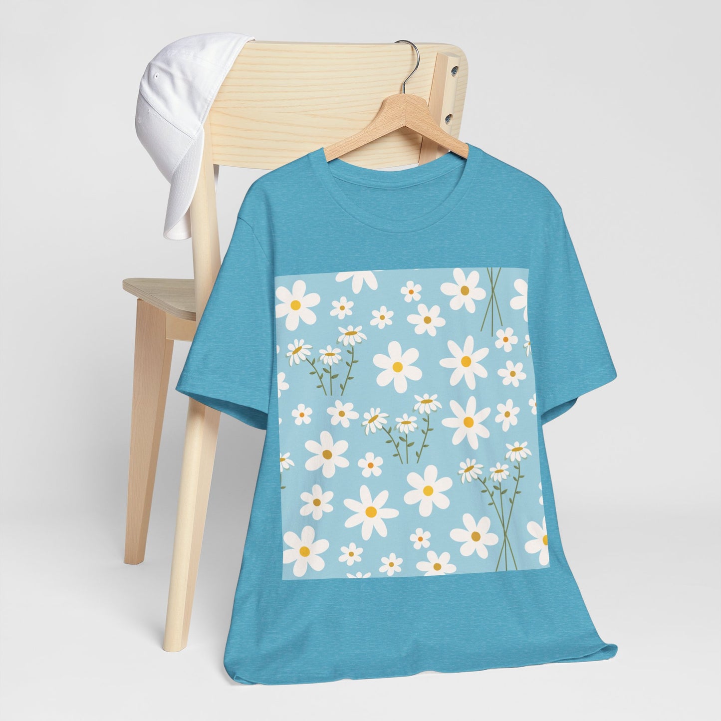 Sky Blue Daisy T - Shirt - T - Shirt - Kristine Celestine