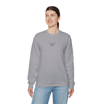 Simple Butterfly Crewneck Sweatshirt