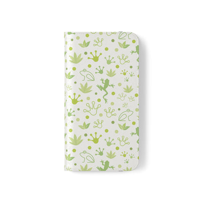 Froggy Flip Phone Case Cover with Pockets - Phone Case - Kristine Celestine