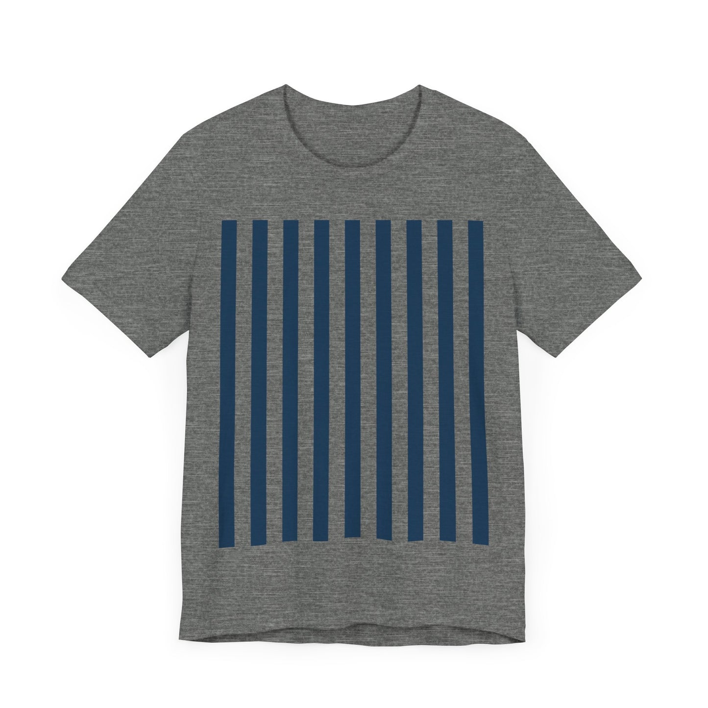 Navy Blue Stripes Shirt Royal Blue T-Shirts