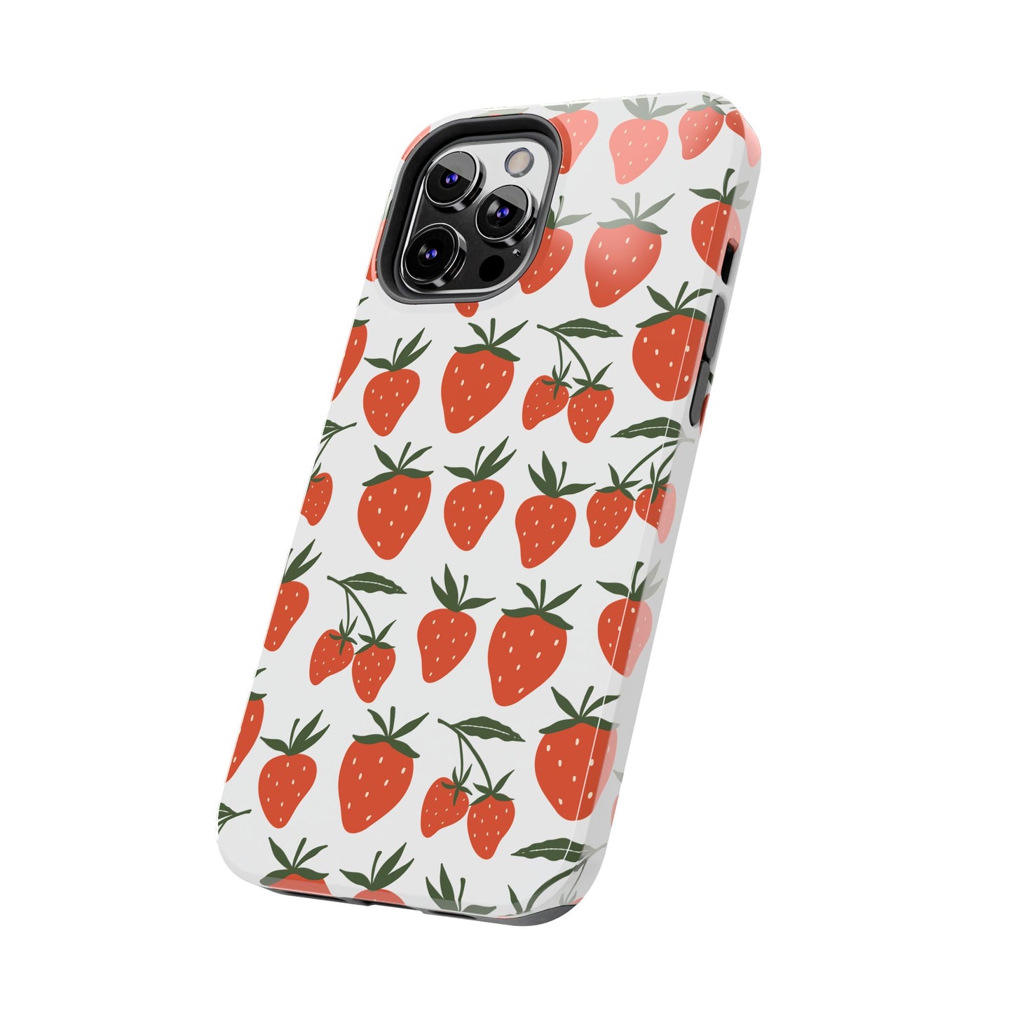 Tropical Strawberry Tough Phone Case for iPhone and Samsung Galaxy