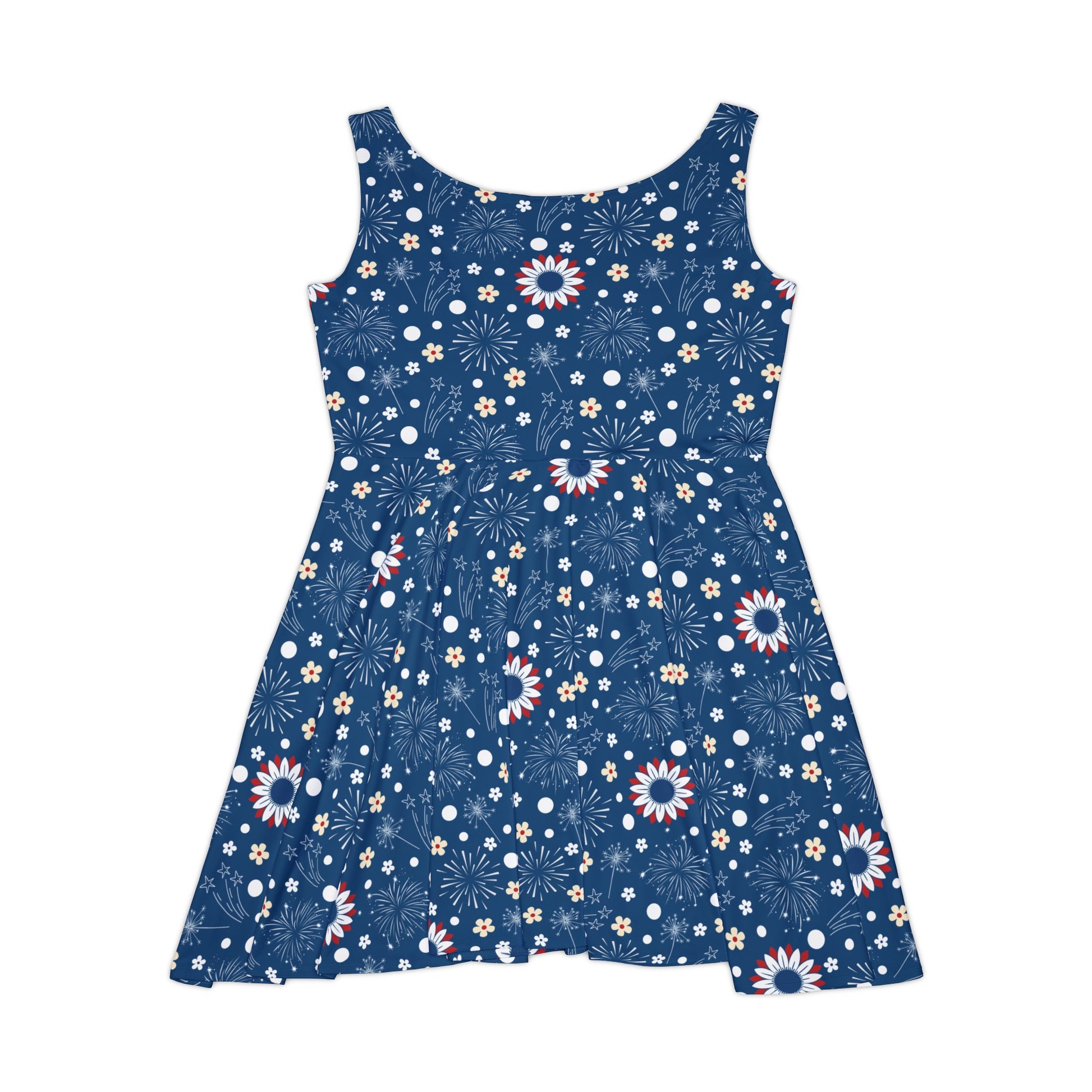 USA Daisy Fireworks Women's Skater Dress - Dress - Kristine Celestine