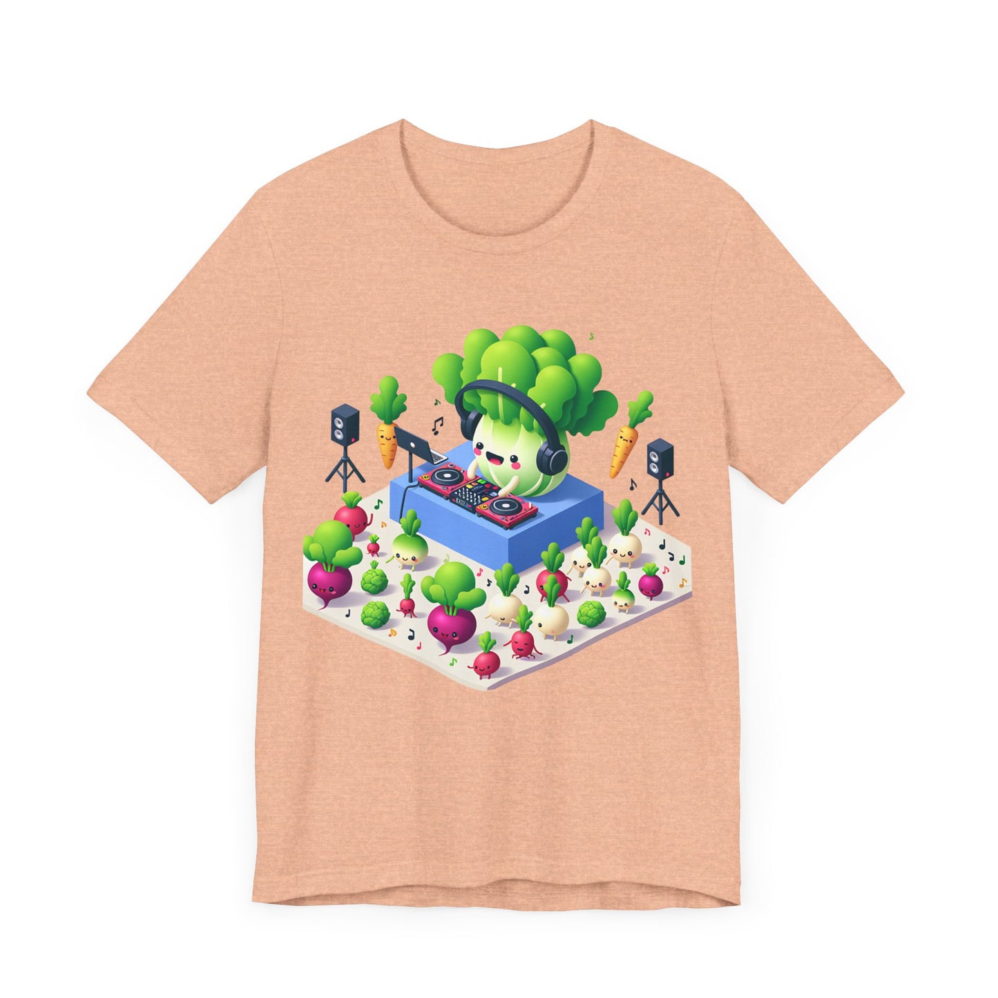 Veggie Party DJ Lettuce Turning Up the Beet T-Shirt