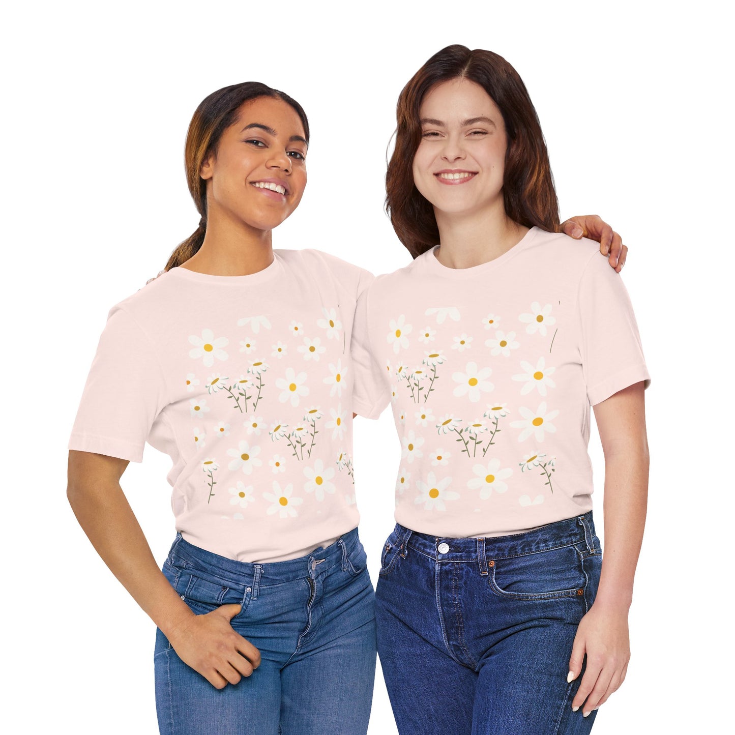 Daisy Meadow Flower Shirt - T - Shirt - Printify - Kristine Celestine